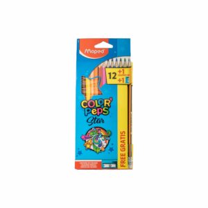 Set Lápices De Color Mas Sacapuntas MAPED Unidad