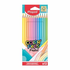Lápices Color Peps MAPED 12 Colores