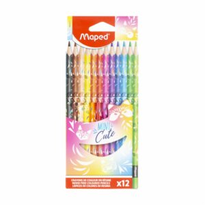 Lapices De Colores Mini Cute MAPED X 12 Uds