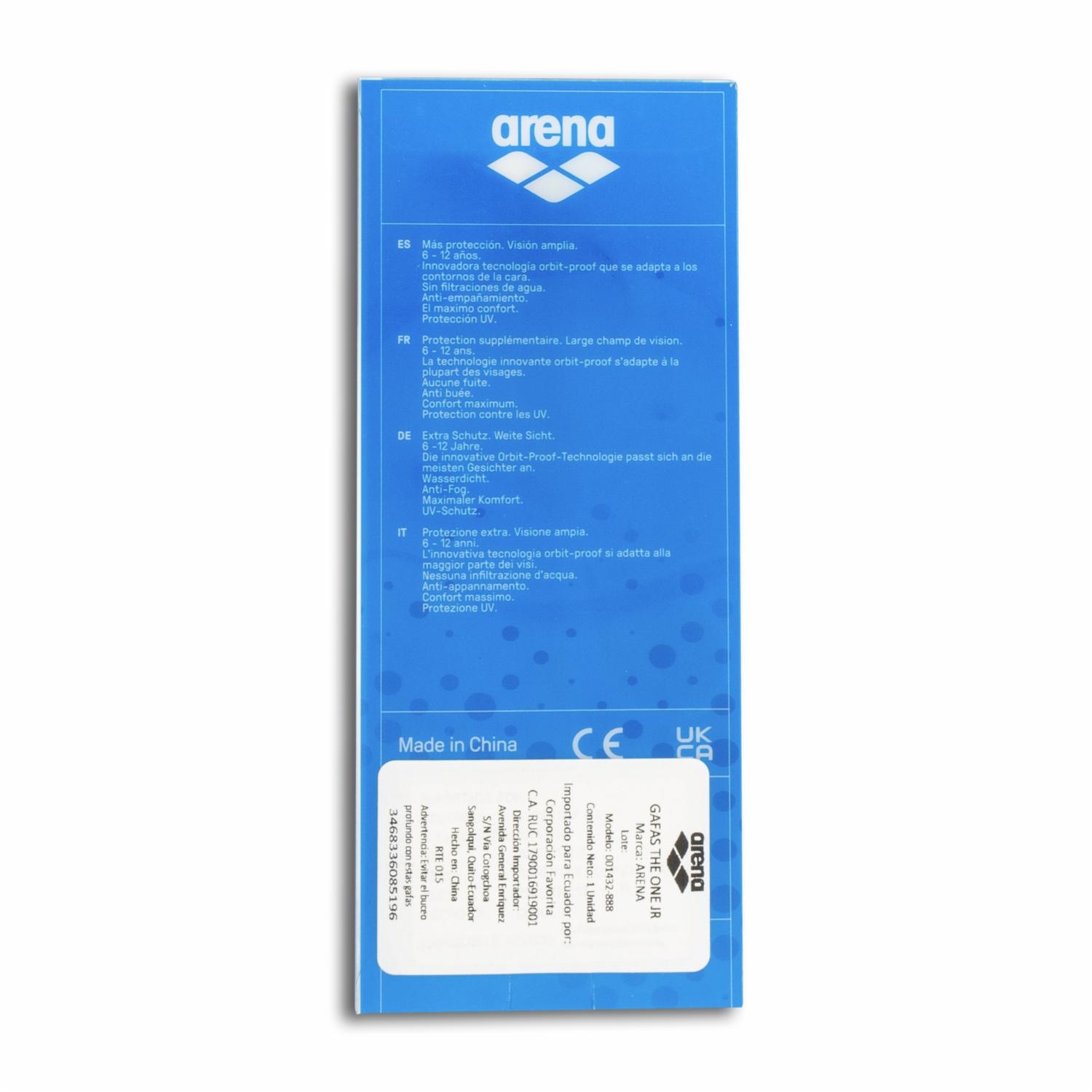 Gafas De Natación One Jr ARENA Unidad - Imagen 2