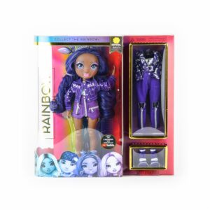 Rainbow High Fashion Doll- Indigo L.O.L. SURPRISE! Incluye Accesorios