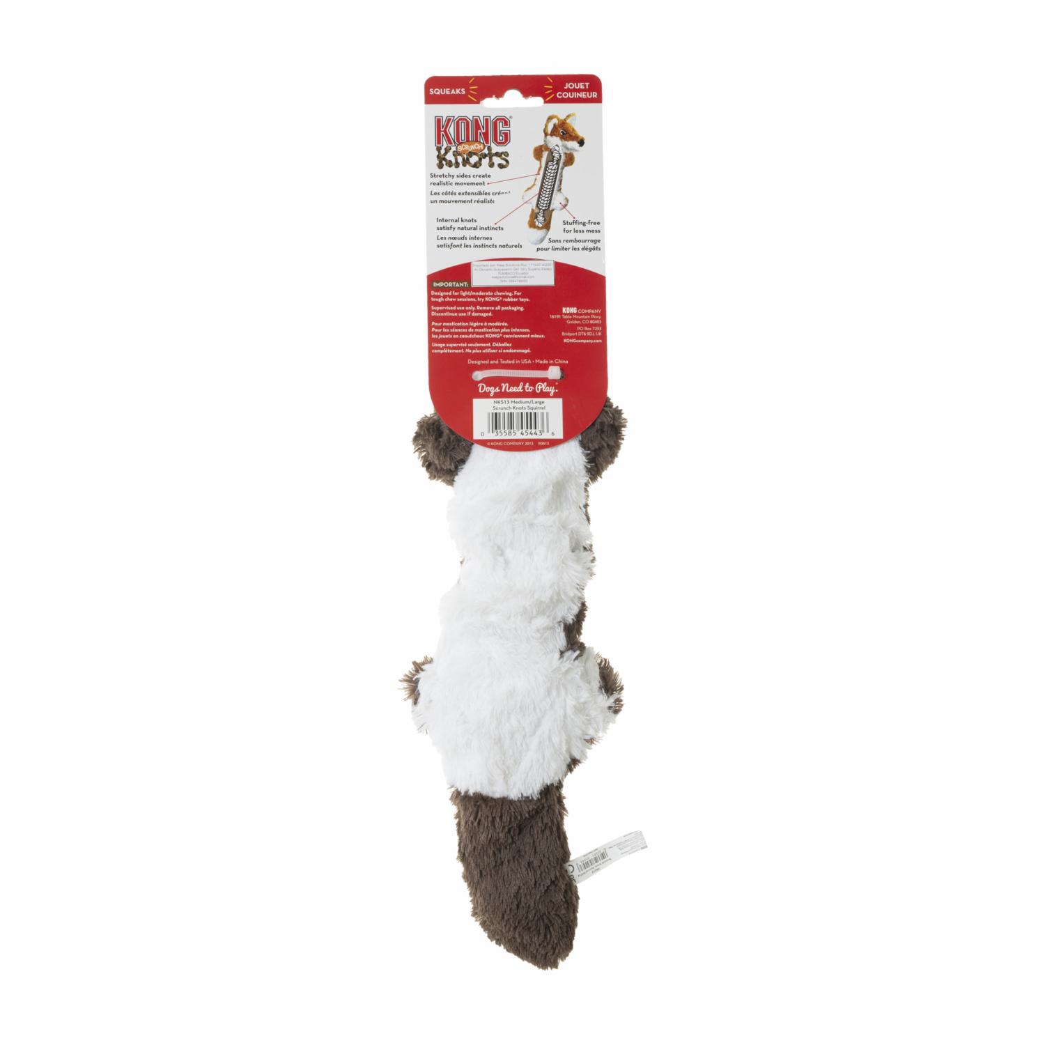 Peluche Ardilla KONG Mediano/Grande