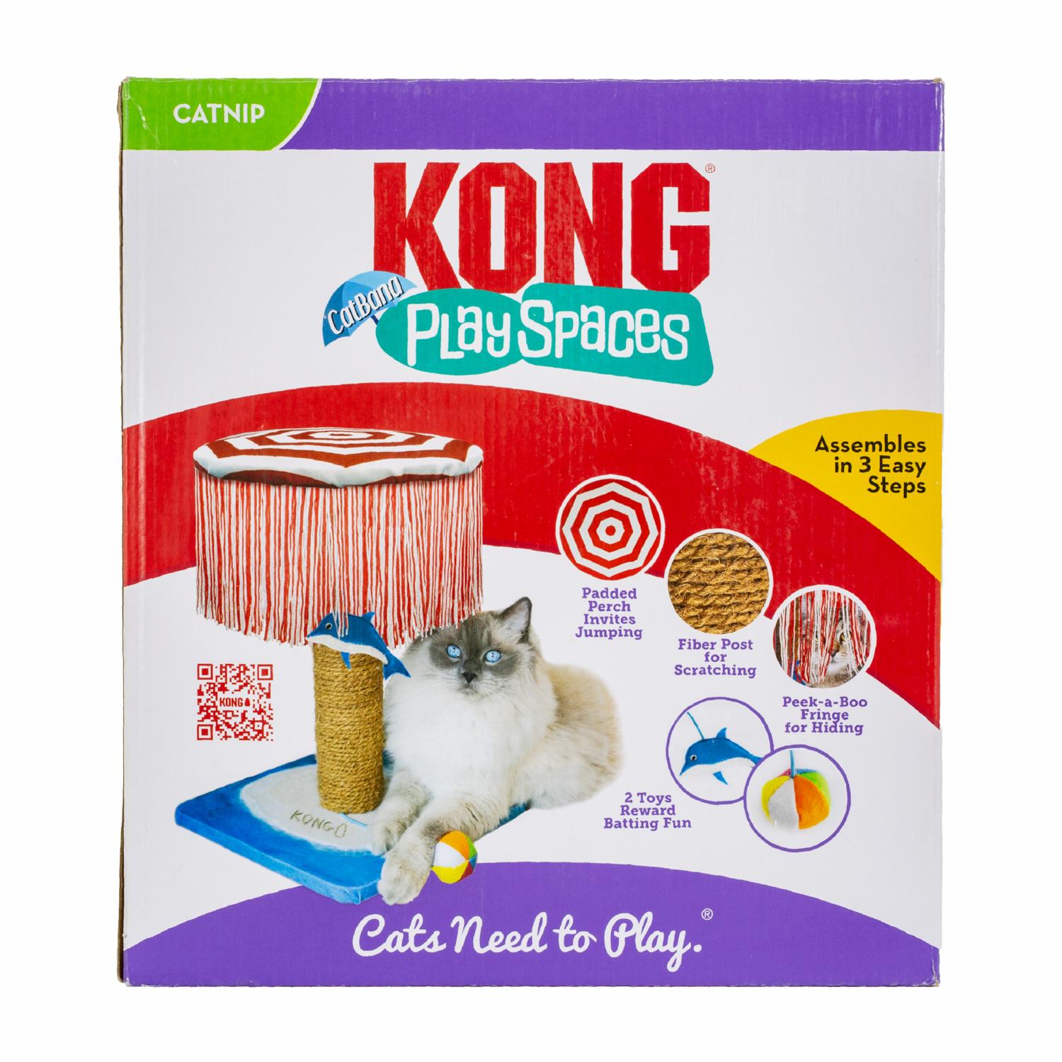 Rascador Para Gato Gato De Torre Playa KONG Mediano/Grande - Imagen 4