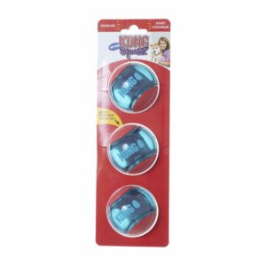 Pelota De Goma Con Sonido Roja X 3 Uds KONG Mediana