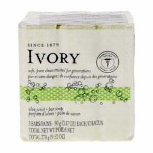 Jabón Pure Clean Aloe IVORY 270 G