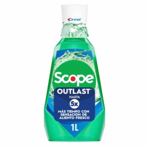 Enjuague Bucal Scope 5X Outlast CREST 1000 Ml