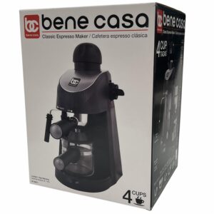 Cafetera Eléctrica Para Expreso BC-99672 BENE CASA 4 Tazas
