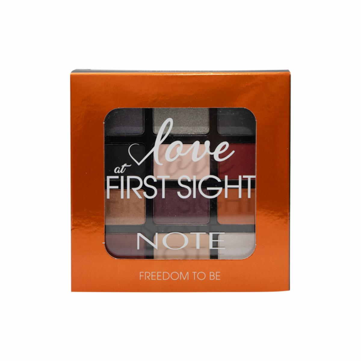 Paleta De Sombras Love At First Sight 203 NOTE Unidad