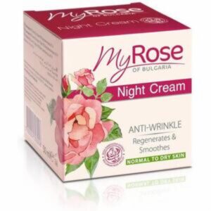 Crema Facial De Noche Anti-Arrugas MY ROSE 50 Ml