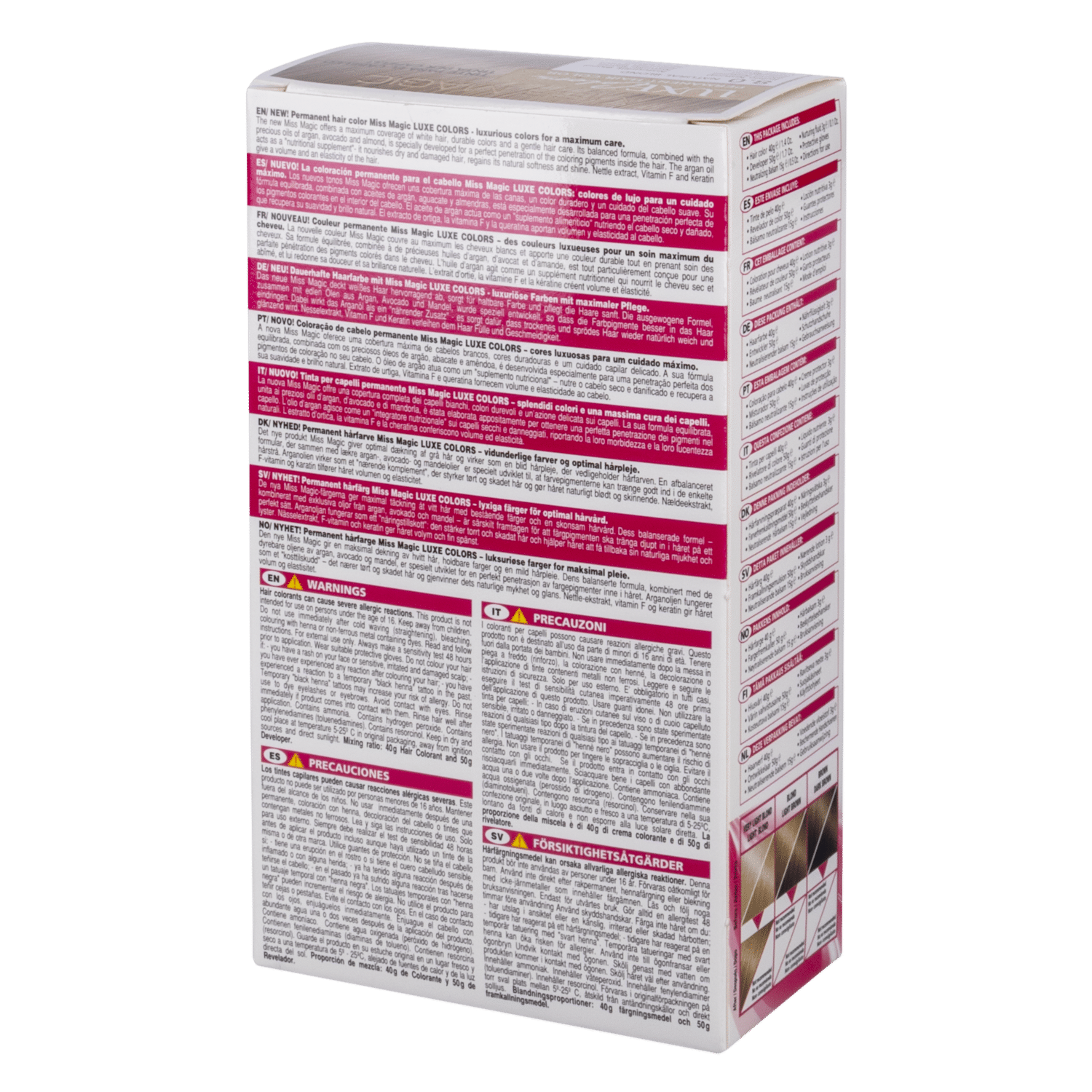 Tinte De Cabello MISS MAGIC Colors Rubio Natural 8.0 - Imagen 3