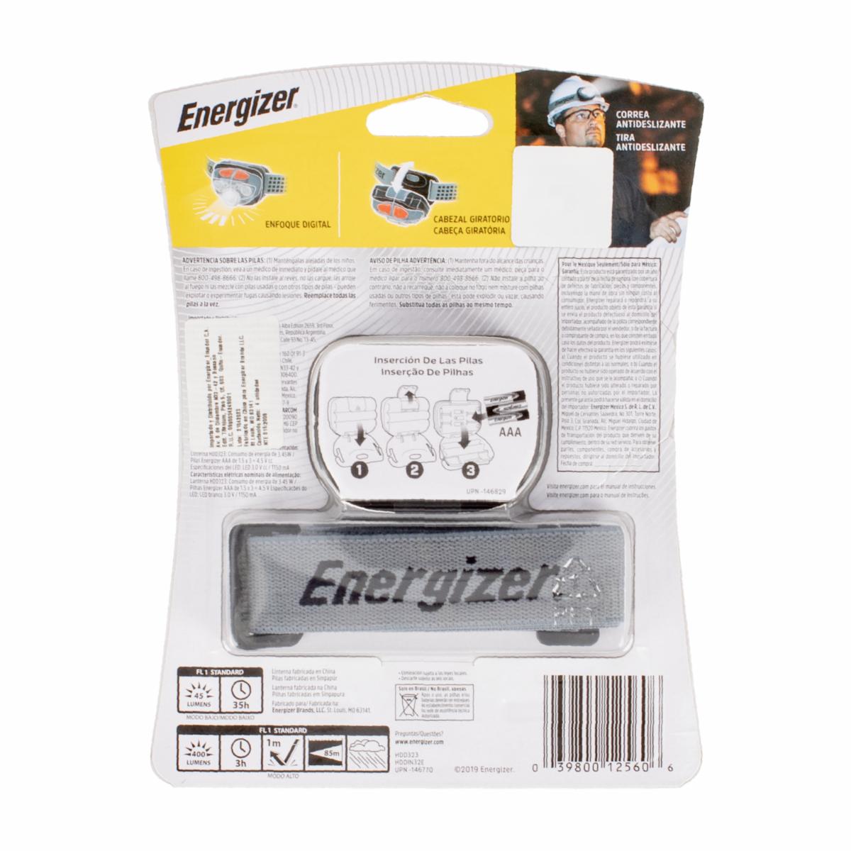 Linterna De 250 Lúmenes ENERGIZER Unidad