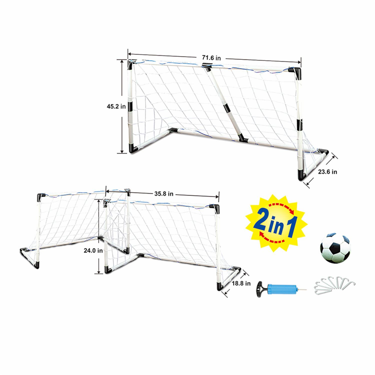 Arcos De Futbol AO-JIE 2 En 1 - Imagen 2