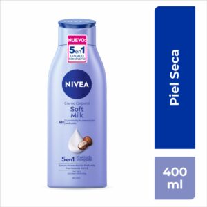 Crema Corporal Soft Milk Piel Seca NIVEA 400 Ml