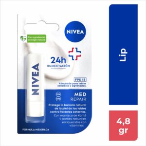 Humectante Labial Para Labios Sensibles Y Agrietados NIVEA 4.80 G