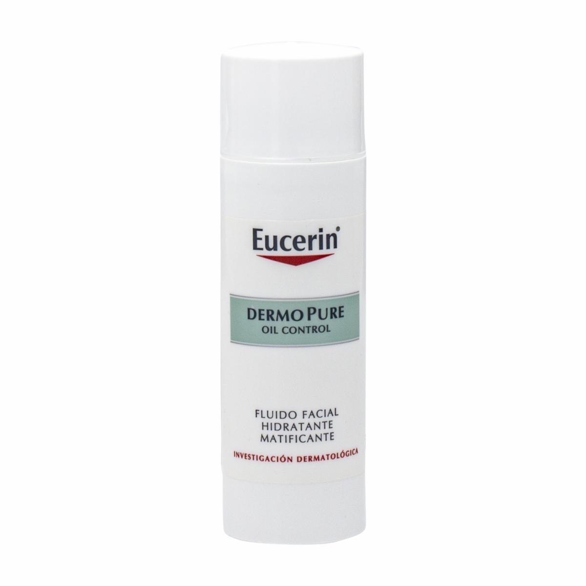 Fluido Facial Dermopure Hidratante Matificante EUCERIN 50 Ml