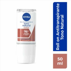 Desodorante En Roll-on Para Dama Clinical Tono Natural NIVEA 50 Ml