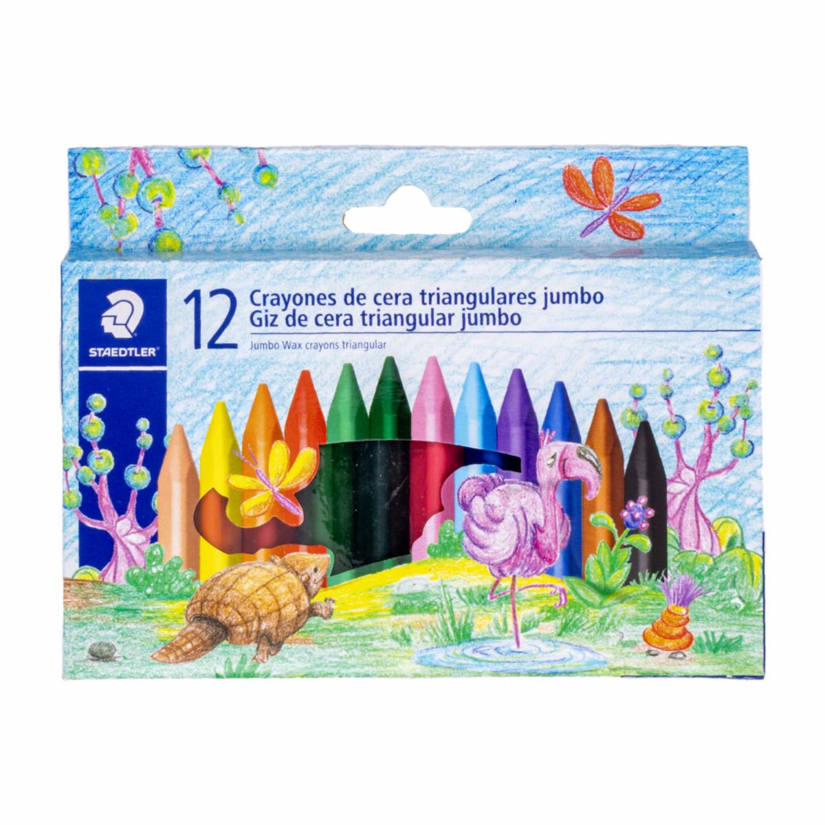 Crayón Triangular Jumbo De Colores STAEDTLER Pequeño