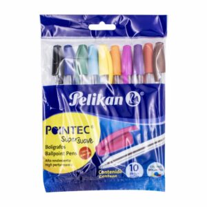 Esfero Pointec De Colores VERZATIL X12Uds