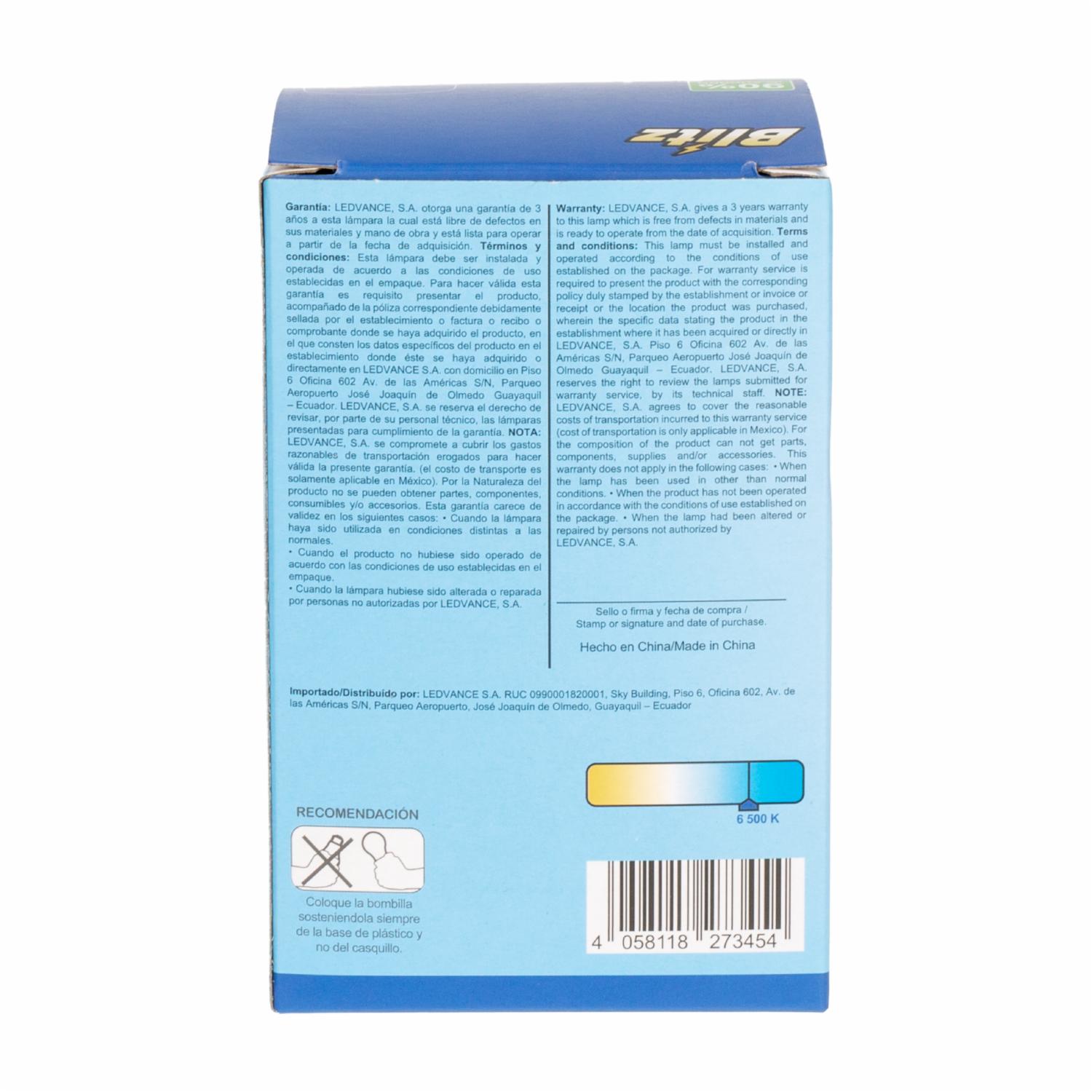 Foco Led Luz Blanca 30W BLÍTZ Unidad - Imagen 2