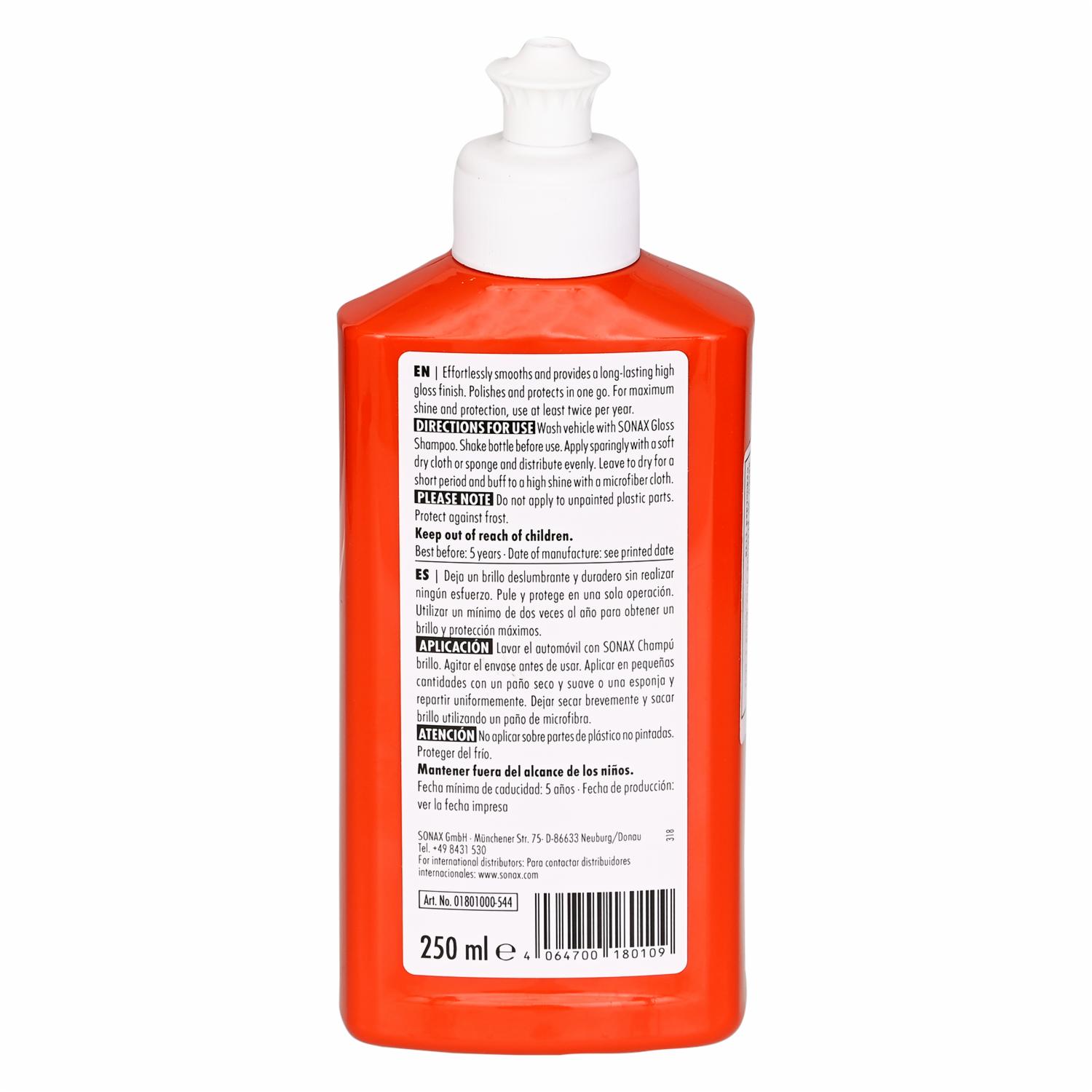 Pulimento Automotriz Cera Easy Shine SONAX 250 Ml - Imagen 2