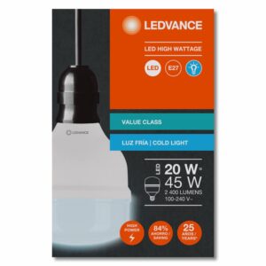 Foco Led Value Class Hw 20W E27 LEDVANCE Luz Fría