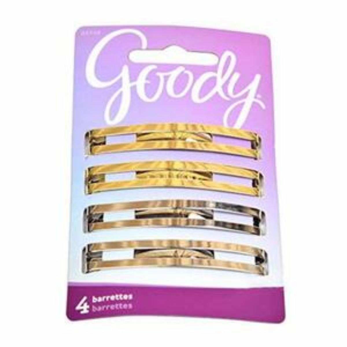 Vinchas De Cabello Barra Metal X4 GOODY Longitud Perfecta
