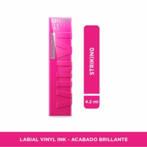 Labial Líquido Superstay Vinyl Ink - Stricking 150 MAYBELLINE NEW YORK 4.20 Ml