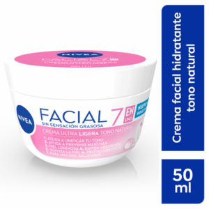 Crema Facial Cuidado Tono Natural NIVEA 50 Ml