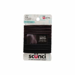 Elásticos Negros X18 CONAIR Paquete