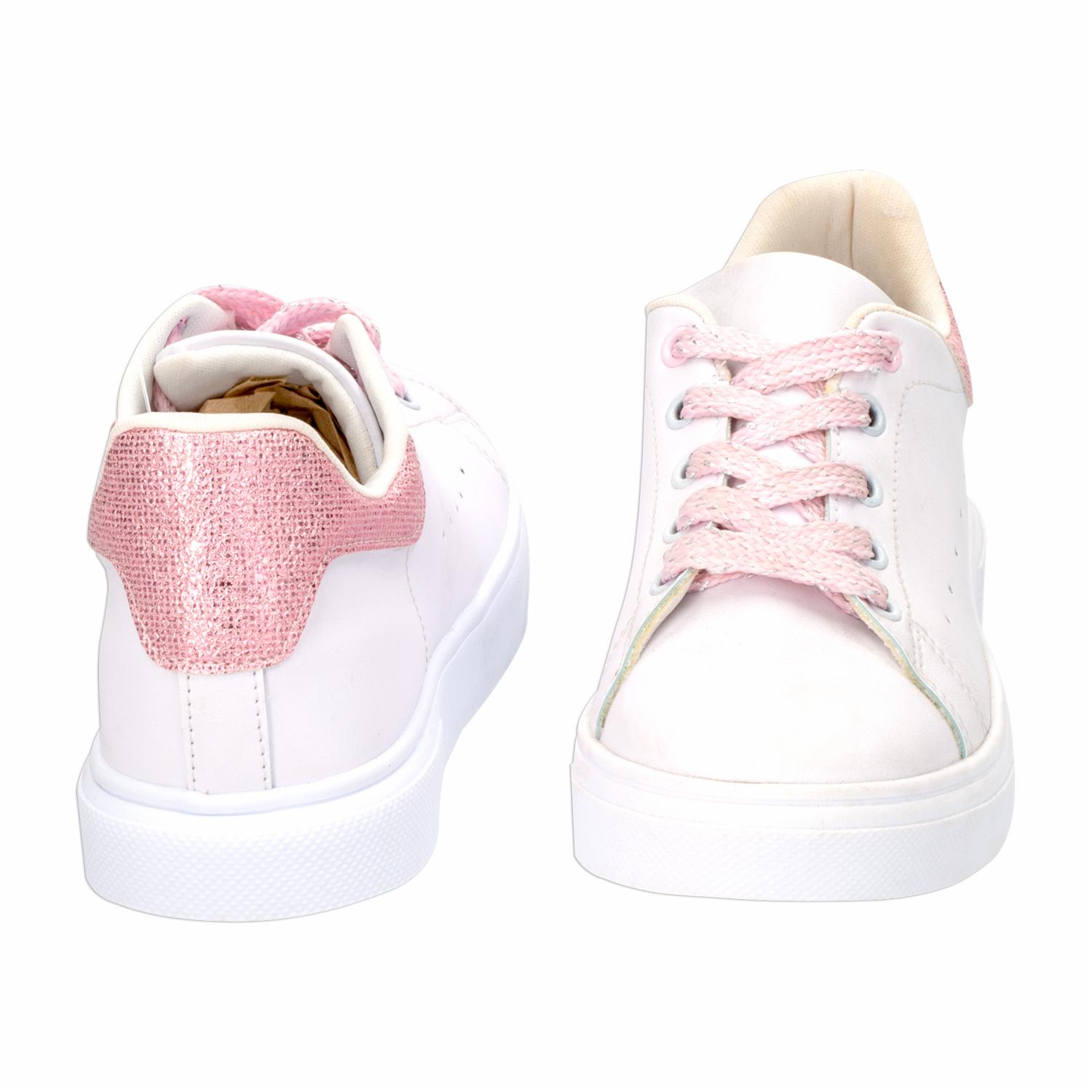Zapato Deportivo Blanco Rosado SUEÑOS - Imagen 3