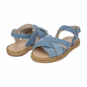 Sandalias Yute Diseño Denim Jean CRIOS