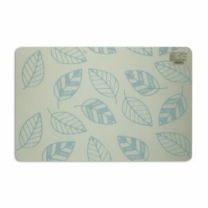 Individual Para Mesa Diseño Hojas Color Azul HOME SET 42 X 27 Cm