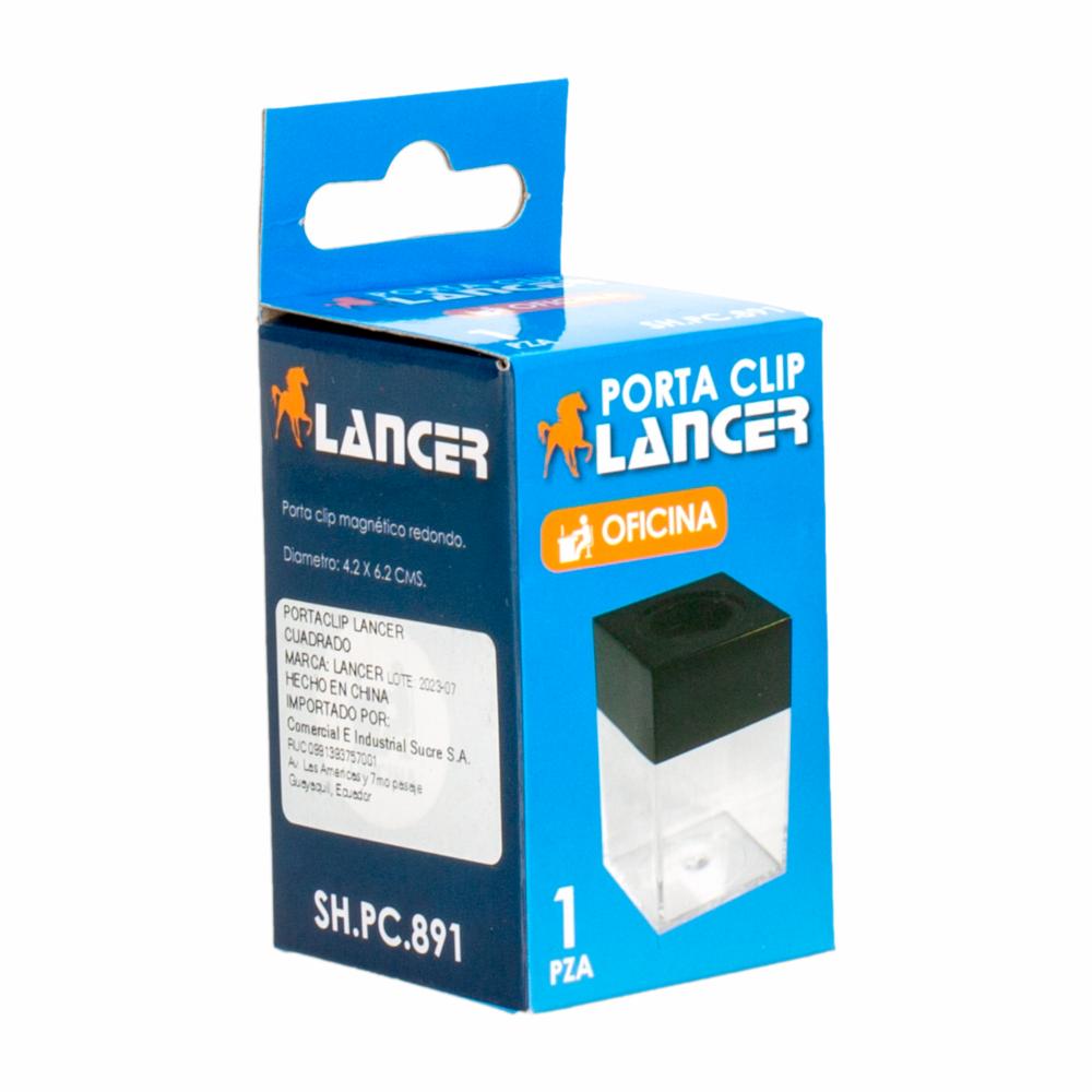 Porta clips Cuadrado LANCER 4,2 X 6,2 Cm - Imagen 3
