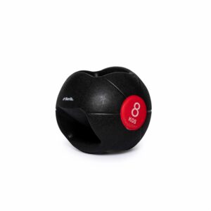 Pelota Medicinal Large Con Agarradera De 8Kgs AURIK GRANDE