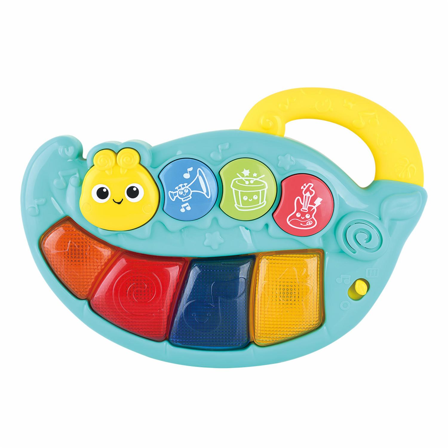 Instrumento Musical Teclado Oruga PLAYGO Para Bebé