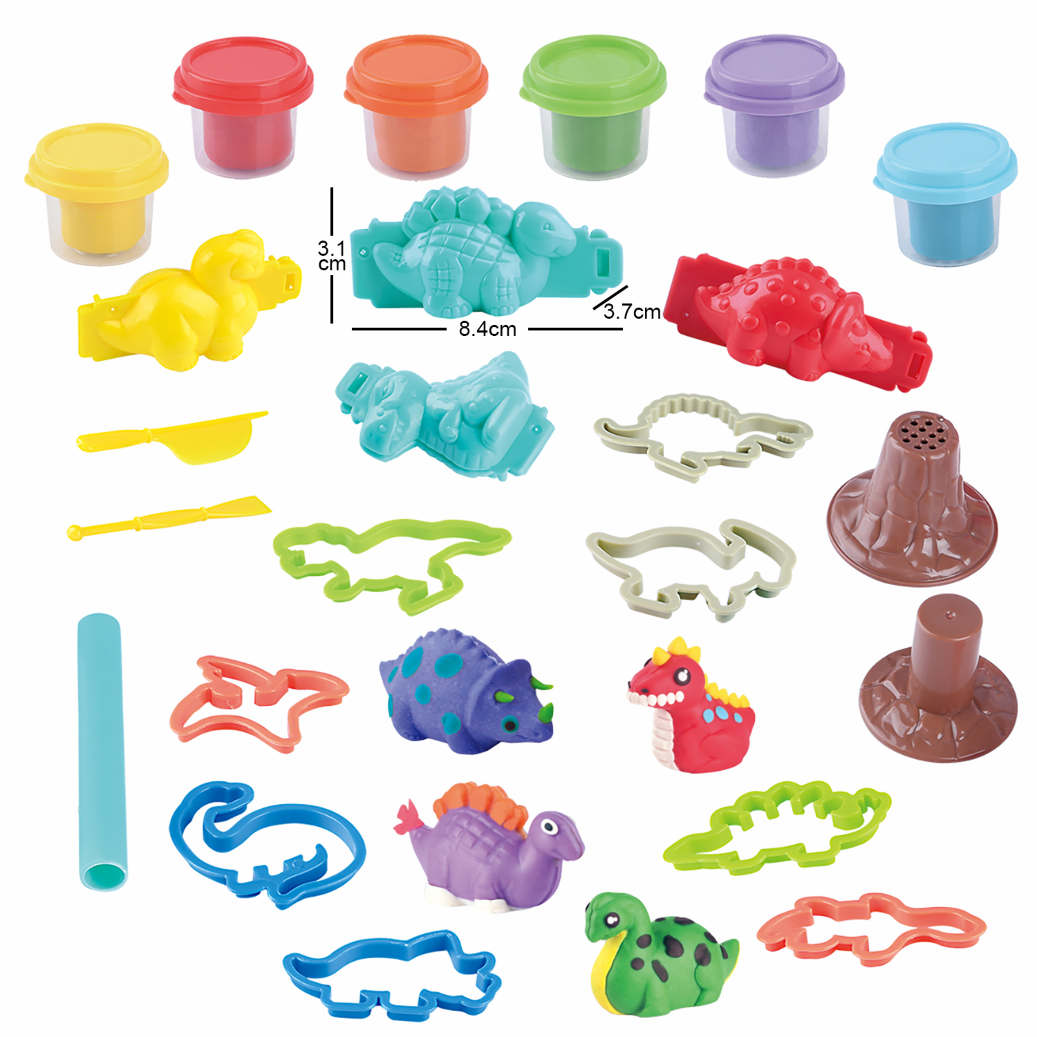 Set De Juego Fiesta De Dinosaurios PLAYGO Incluye Accesorios