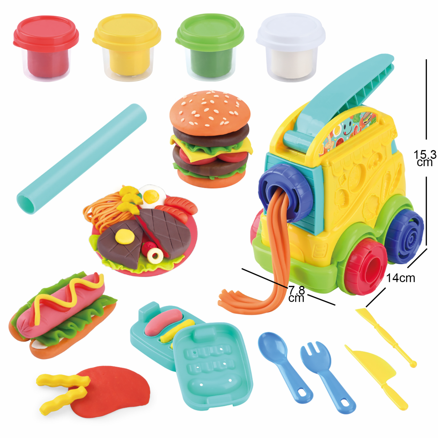 Set De Juego Camión De Comida PLAYGO Incluye Accesorios
