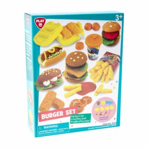 Masa Moldeable Hamburguesas PLAYGO Incluye Accesorios