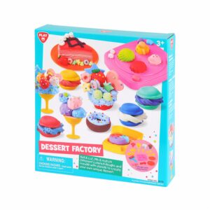 Masa Moldeable Fábrica De Postres PLAYGO Incluye Accesorios