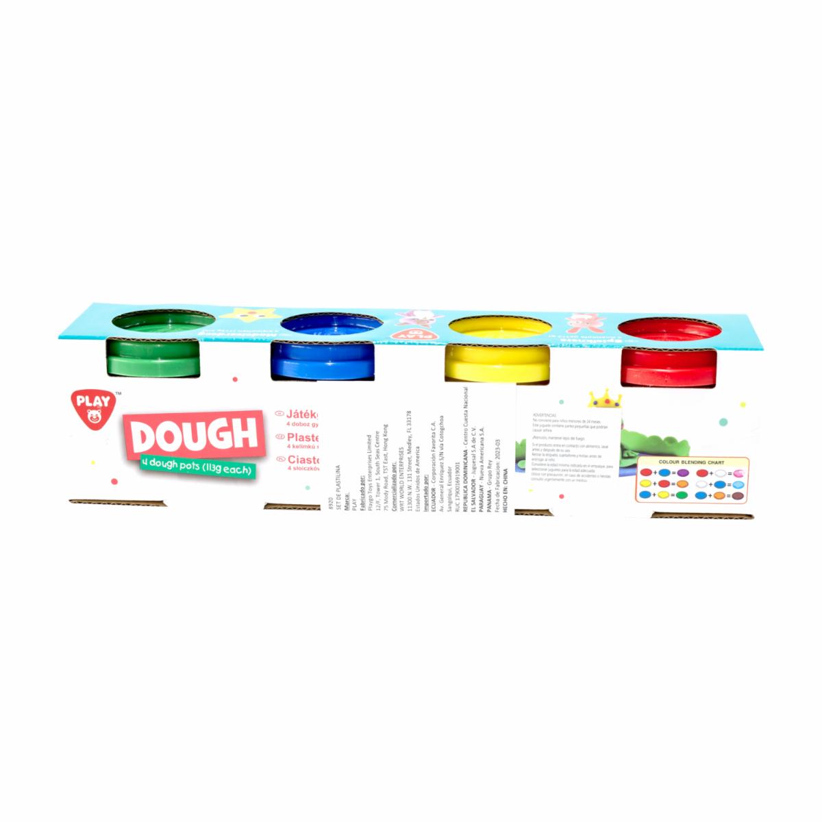 Masa Moldeable Arcoíris PLAYGO 4 Colores