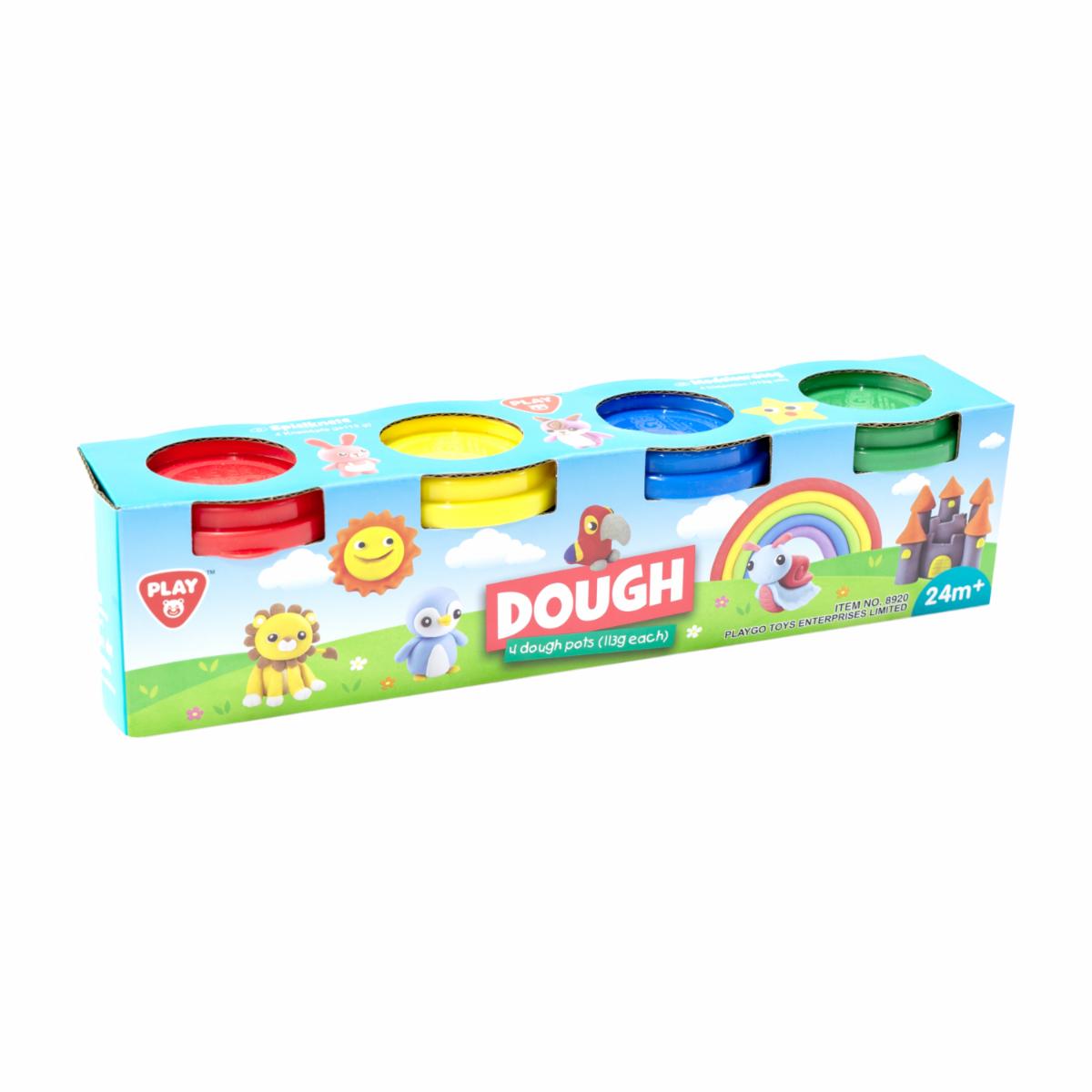 Masa Moldeable Arcoíris PLAYGO 4 Colores