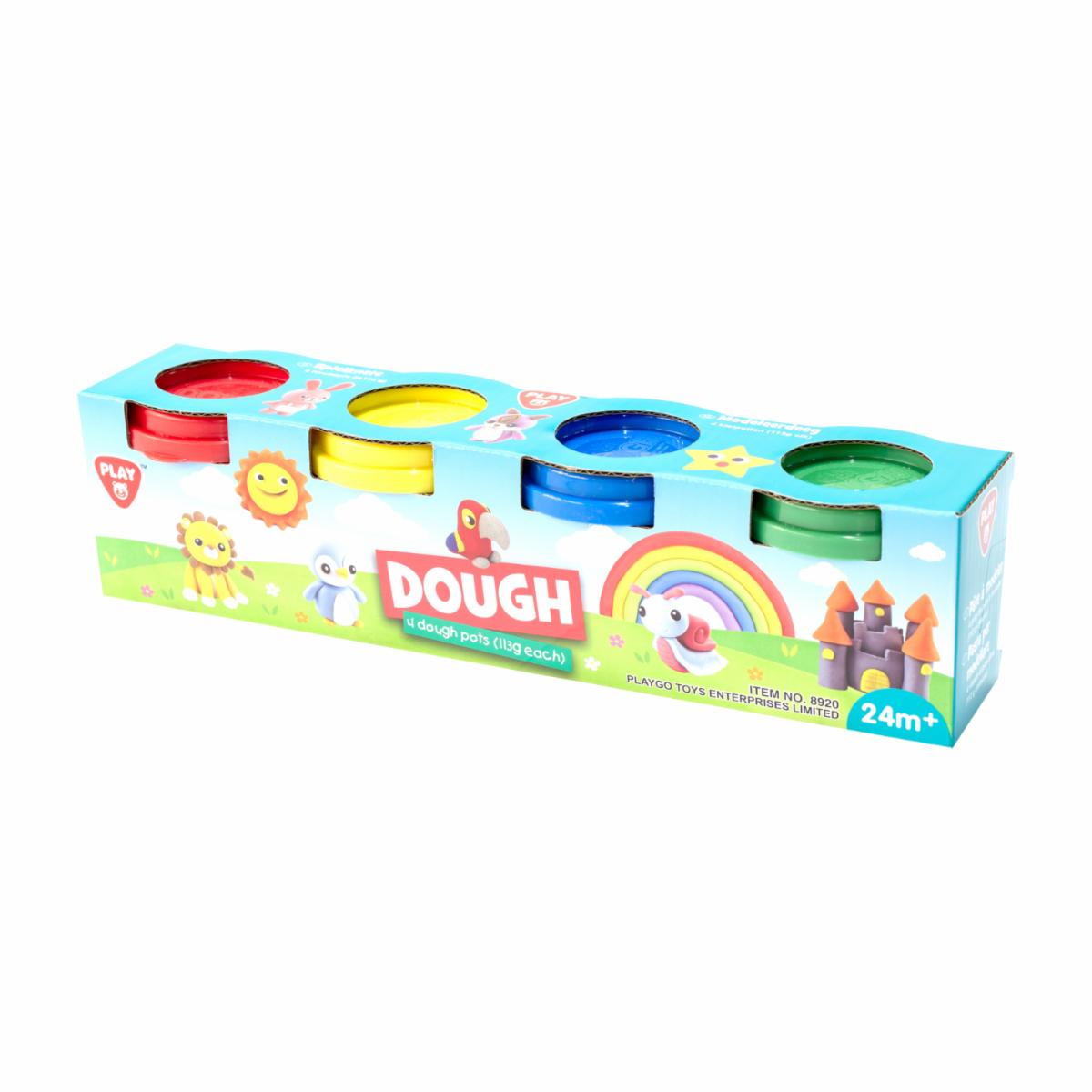 Masa Moldeable Arcoíris PLAYGO 4 Colores