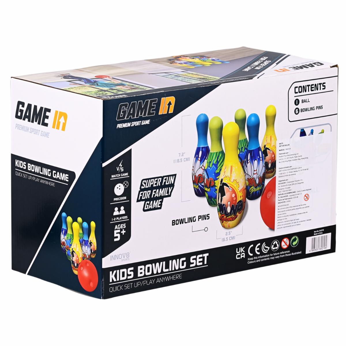 Set De Bolos GAME IN Sport