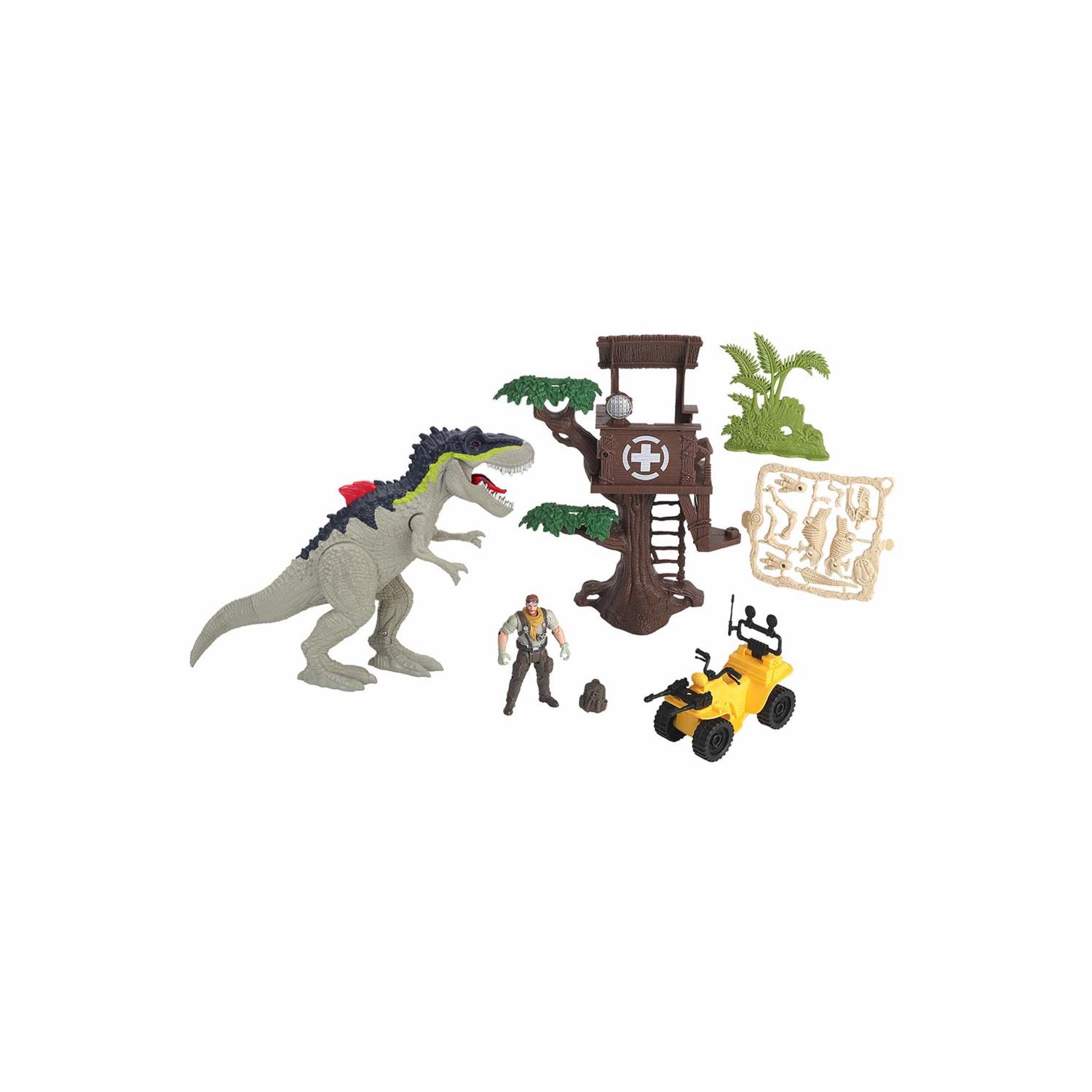 Set De Juego La Casa Del Árbol DINO VALLEY 15 Piezas