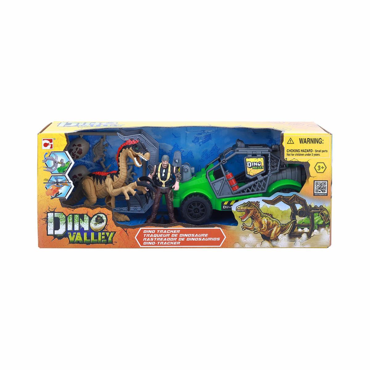 Set De Juego Rastreador De Dinosaurios DINO VALLEY Modelos Surtidos