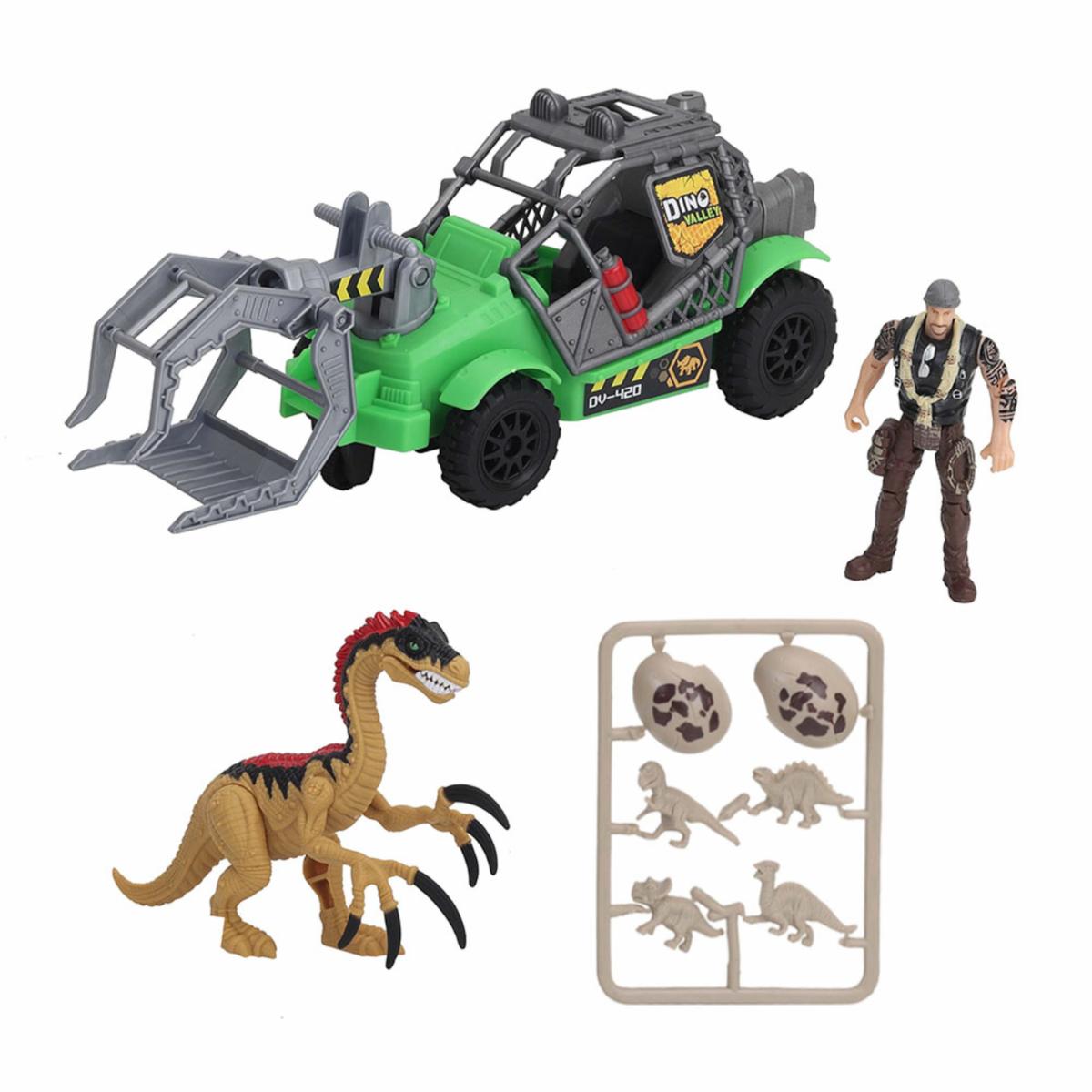 Set De Juego Rastreador De Dinosaurios DINO VALLEY Modelos Surtidos