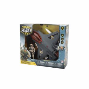 Set De Juego Avión De Combate SOLDIER FORCE 7 Piezas