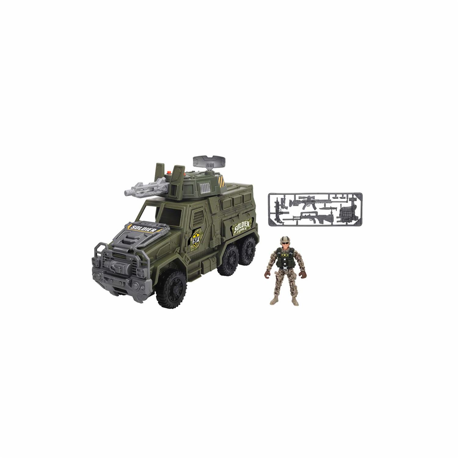 Set De Juego Camión De Comando SOLDIER FORCE 10 Piezas