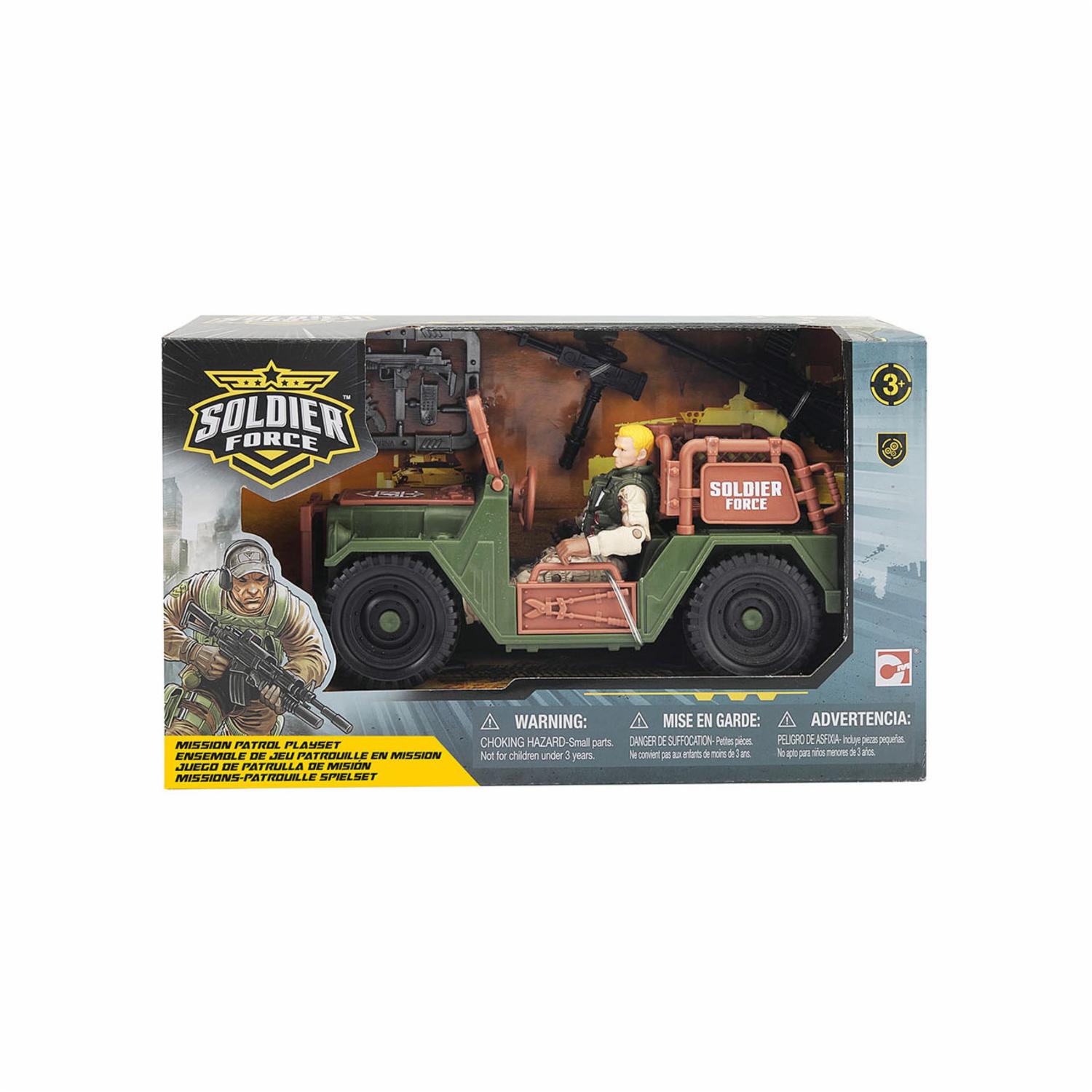 Set De Juego Patrulla Para Misiones SOLDIER FORCE Modelos Surtidos