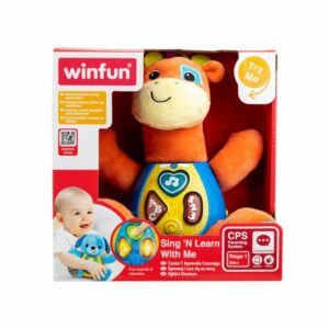 Peluche Jirafa Canta Y Aprende Conmigo WINFUN Posee Sonido